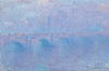 Waterloo Bridge, effet de brouillard