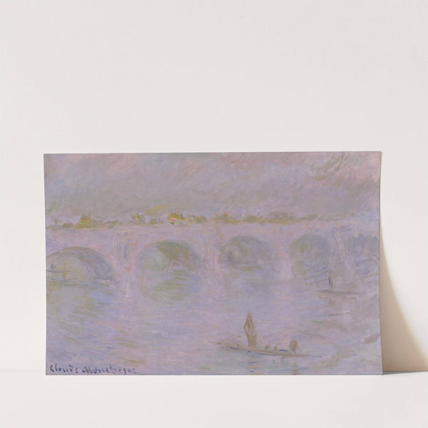Waterloo Bridge in London (1902) by Claude Monet