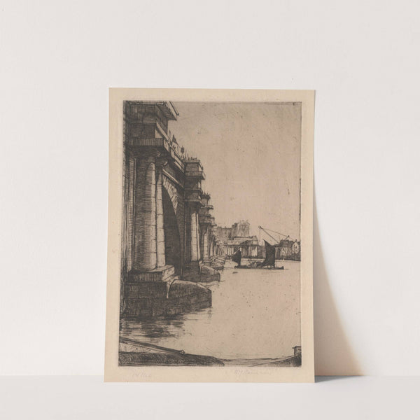 Waterloo Bridge, No. 2 (1899) by David Young Cameron