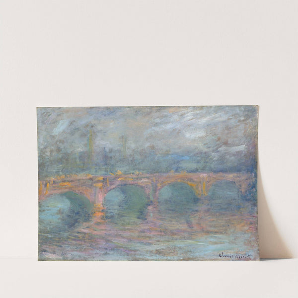 Waterloo Bridge,London at Sunset (1904) by Claude Monet
