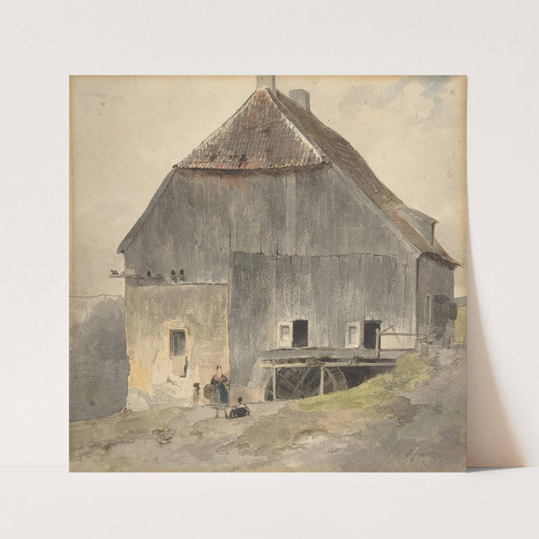 Watermill by Ernst Erwin Oehme