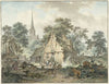 Watermolen en dorpskerk