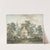 Watermolen en dorpskerk by Hendrik Meijer