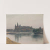 Wawel from the Vistula Side by Stanisław Witkiewicz
