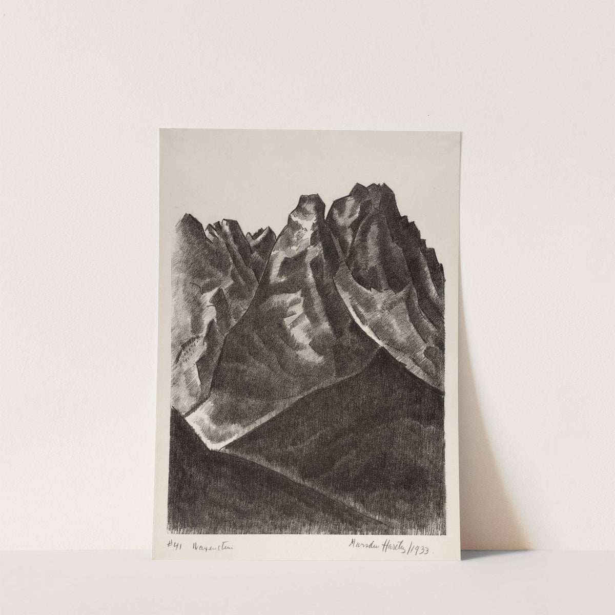 Waxenstein (1933) by Marsden Hartley