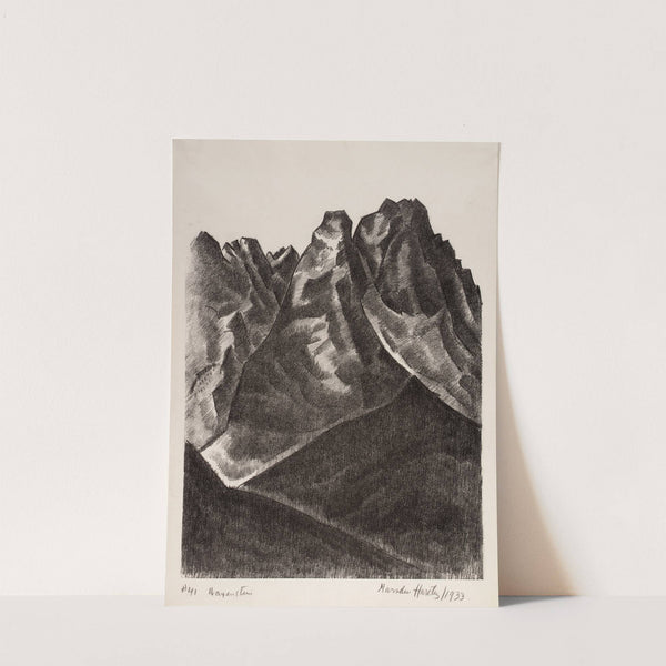 Waxenstein (1933) by Marsden Hartley