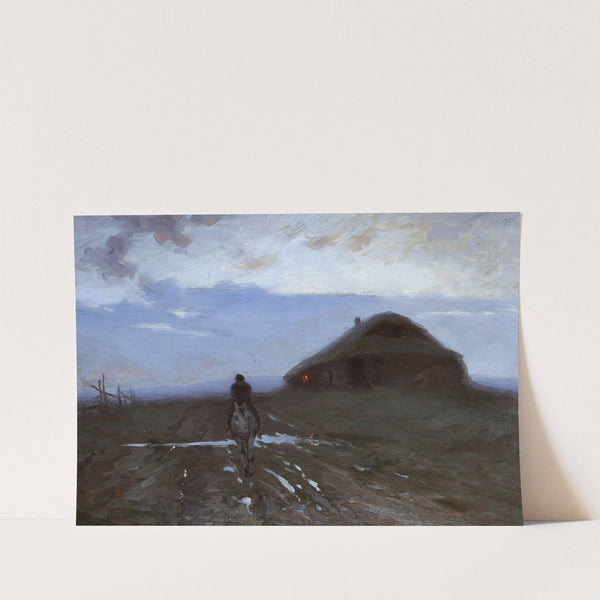 Wayside inn by Ferdynand Ruszczyc