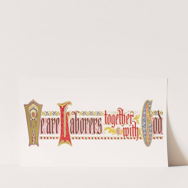 We are laborers together with God (1893)