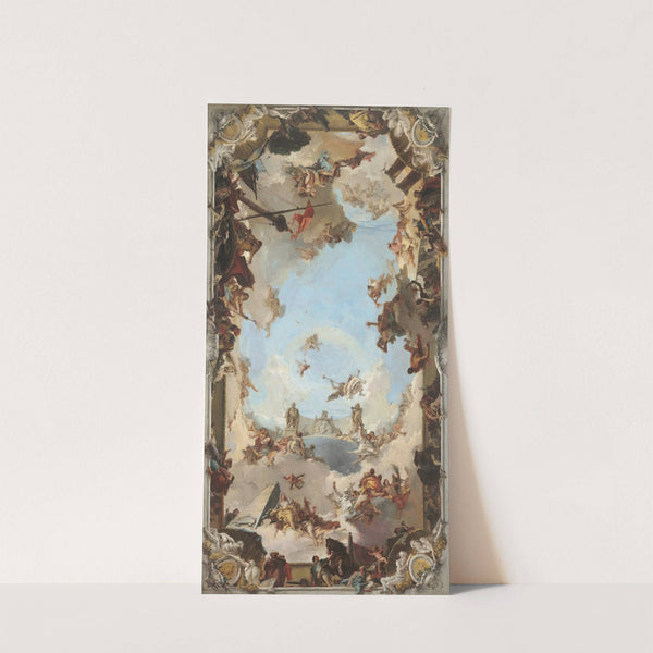 Wealth and Benefits of the Spanish Monarchy under Charles III (1762) by Giovanni Battista Tiepolo