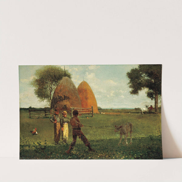 Weaning the Calf by Winslow Homer