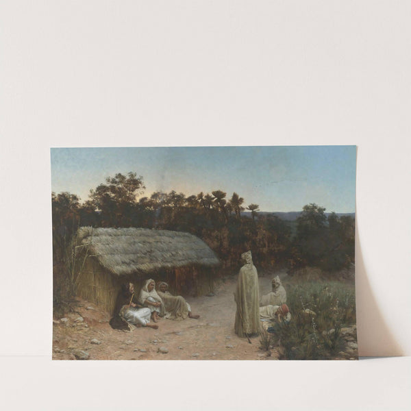 Weary Travelers (1884) by Jean Baptiste Paul Lazerges