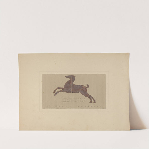Weather Vane by Elmer G. Anderson