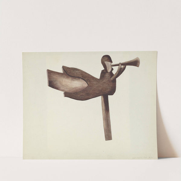 Weather Vane by Mildred E. Bent