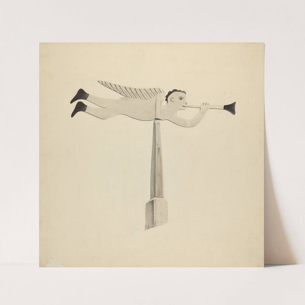 Weather Vane – Angel Gabriel by Howard Weld