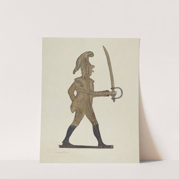 Weather Vane - Count Casimir Pulaski by Elmer R. Kottcamp