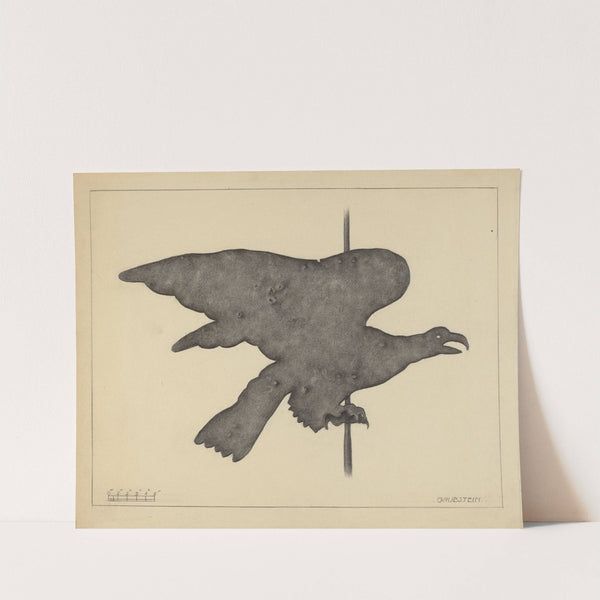 Weather Vane - Eagle by Milton Grubstein