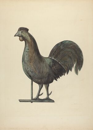 Weather Vane Finial