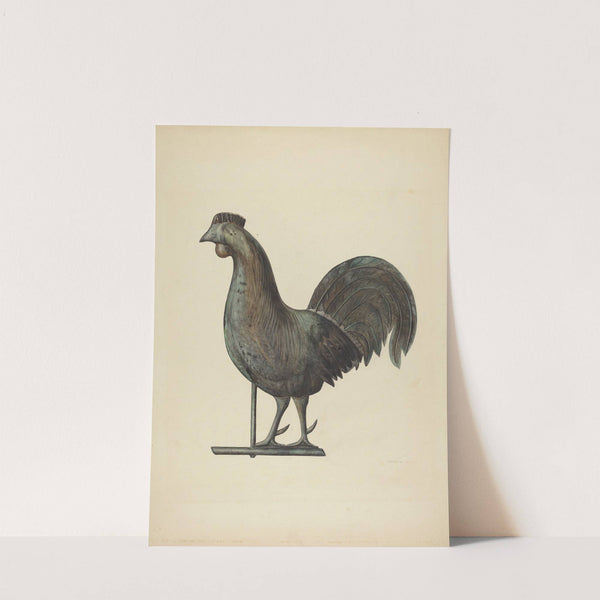 Weather Vane Finial by Mina Lowry