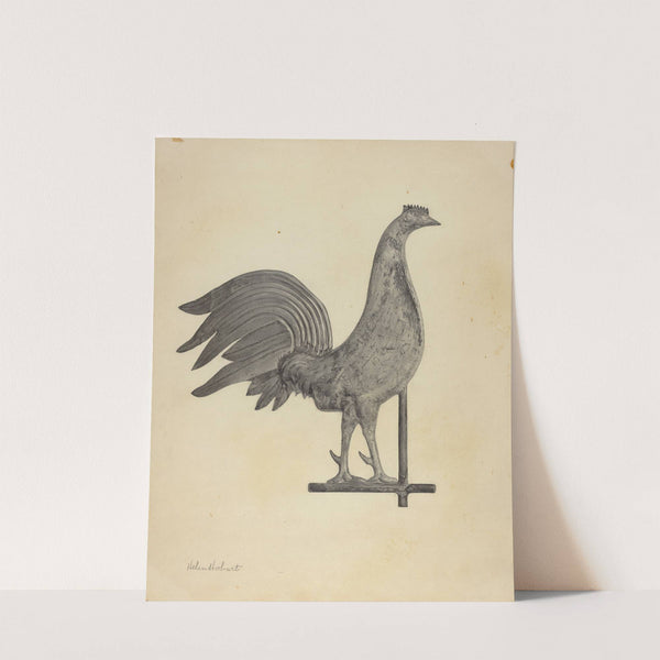 Weather Vane Finial by Helen Hobart