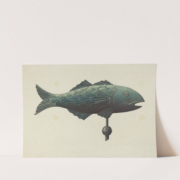 Weather Vane (Fish) by American 20th Century