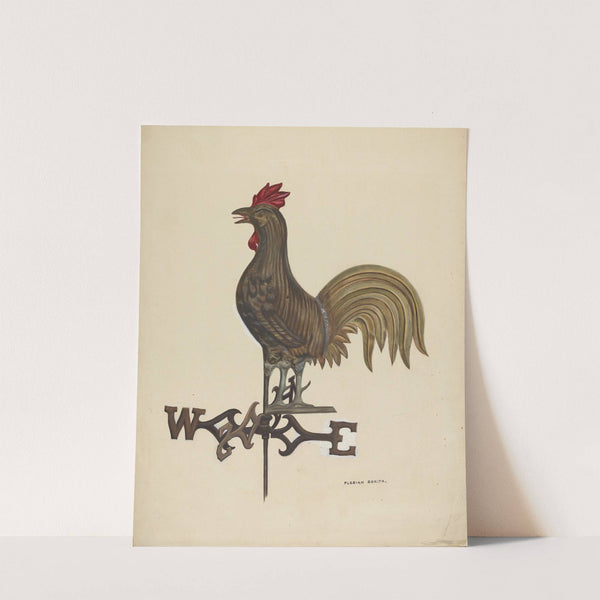 Weathercock (c. 1936) by Florian Rokita