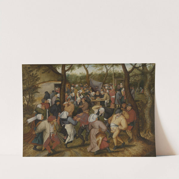 Wedding Dance in the Open Air (1614) by Pieter Brueghel The Younger