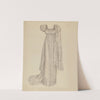 Wedding Dress with Scarf by Melita Hofmann