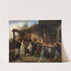 Wedding in Flanders in the Seventeenth Century (1839) by Jan August Hendrik Leys