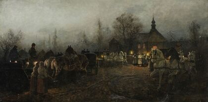 Wedding in the evening (1882)