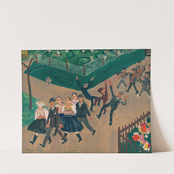 Wedding Procession by Cyprián Majerník