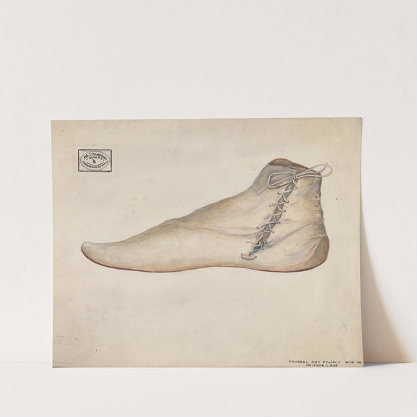 Wedding Shoe by Edna C. Rex