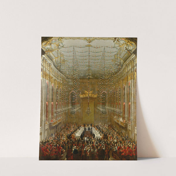 Wedding Supper by Martin van Meytens