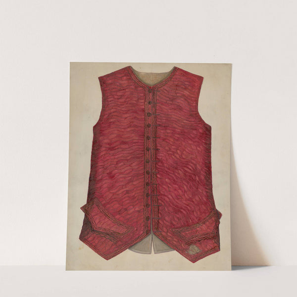 Wedding Vest by Edna C. Rex