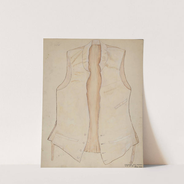 Wedding Vest by Edna C. Rex