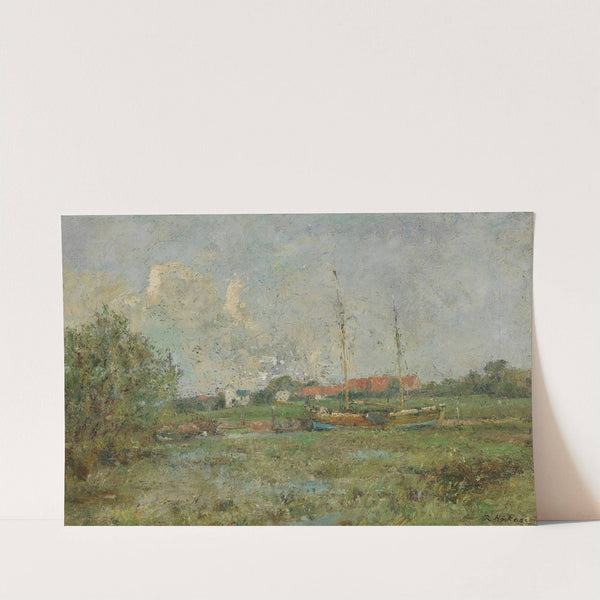 Wedeler Au by Rudolf Höckner