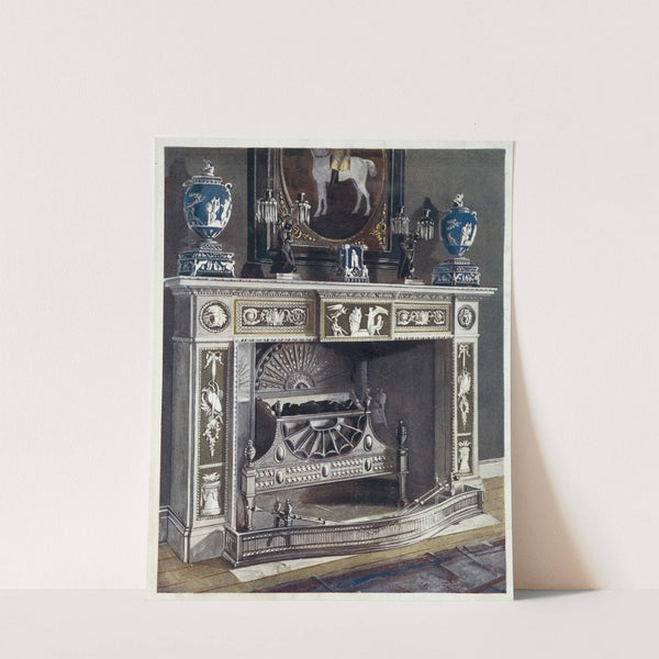 Wedgwood-Flaxman chimneypiece by Edwin Foley
