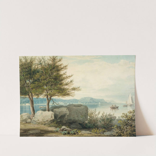 Weehawken from Turtle Grove by William James Bennett