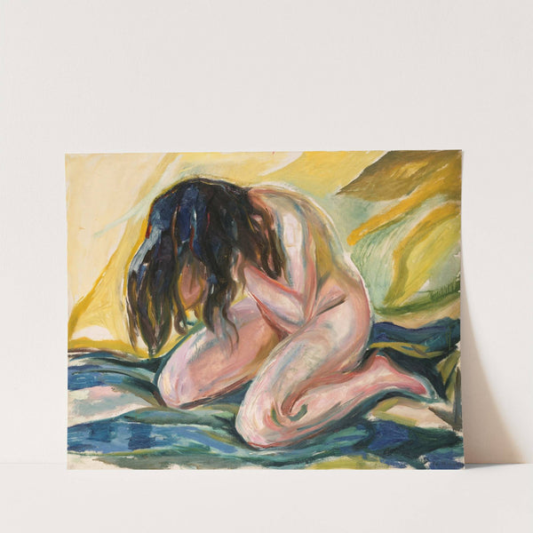Weeping Nude (1919) by Edvard Munch