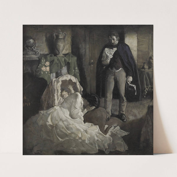 Weeping Woman with Child (1923) by Edmund Franklin Ward