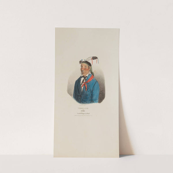 WEESH-CUB or the Sweet; A Noted Chippeway Chief (1835) by James Otto Lewis