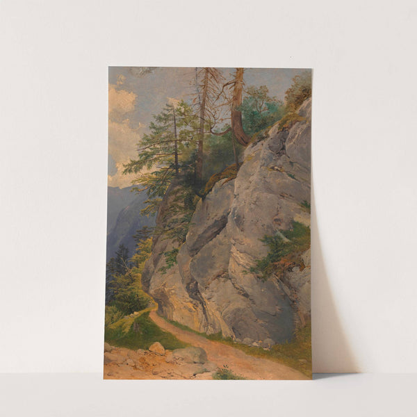 Weg am Felshang by Joseph Holzer