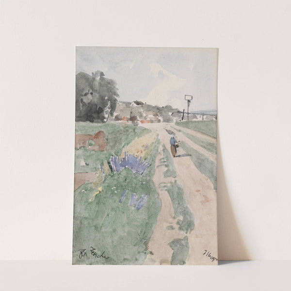 Weg bei Hadersdorf by Eduard Zetsche