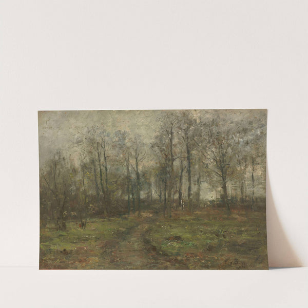 Weg im Gehölz by Rudolf Höckner