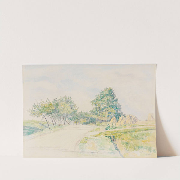 Weg nach Neustadt im Frühherbst (Ca. 1915) by Paul Baum