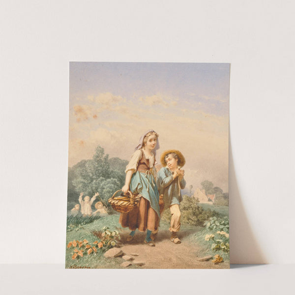 Weg zum Feld 2 by Ferdinand Mahron