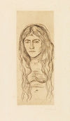 Weib mit langem Haar (1896)