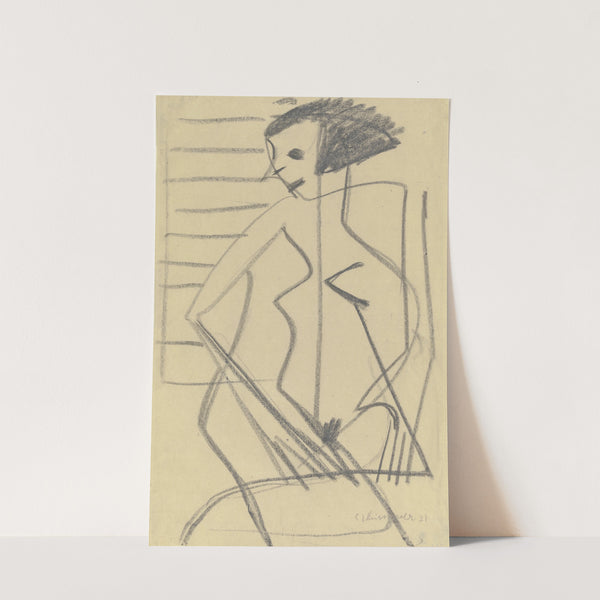 Weiblicher Akt (ca. 1930) by Ernst Ludwig Kirchner