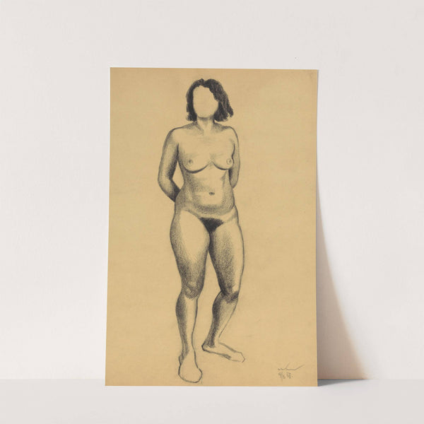 weiblicher Akt by Karl Wiener