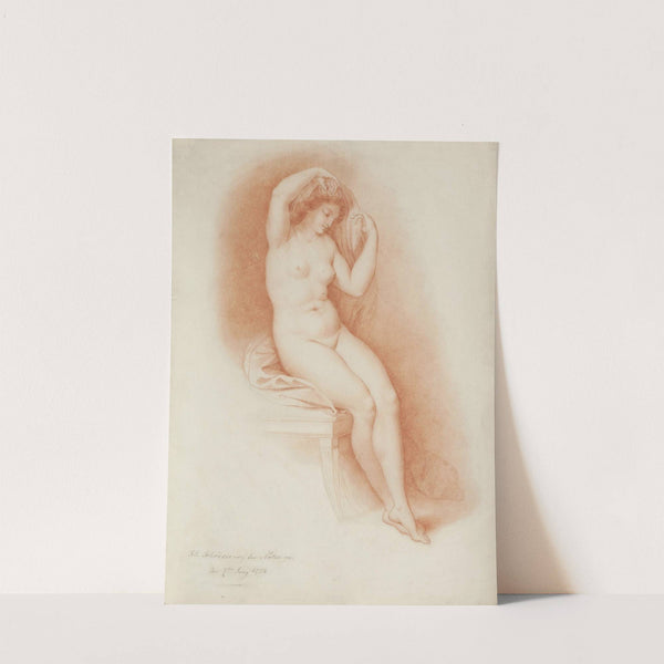 Weiblicher Akt, auf einem Stuhl sitzend (1796) by Johann Gottfried Schadow