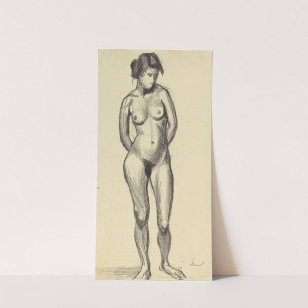 weiblicher Akt by Karl Wiener